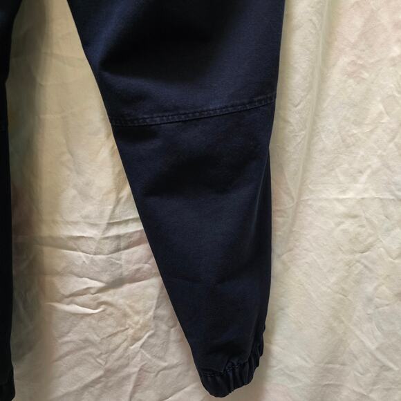 Abercrombie & Fitch navy blue A&F 4-way Stretch Crossover Jogger large - Picture 9 of 9